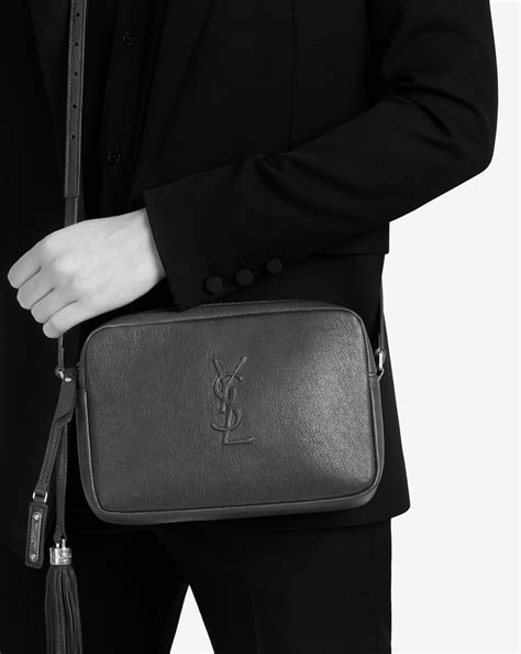 ysl camera bag grained leather|ysl camera bag with pocket.